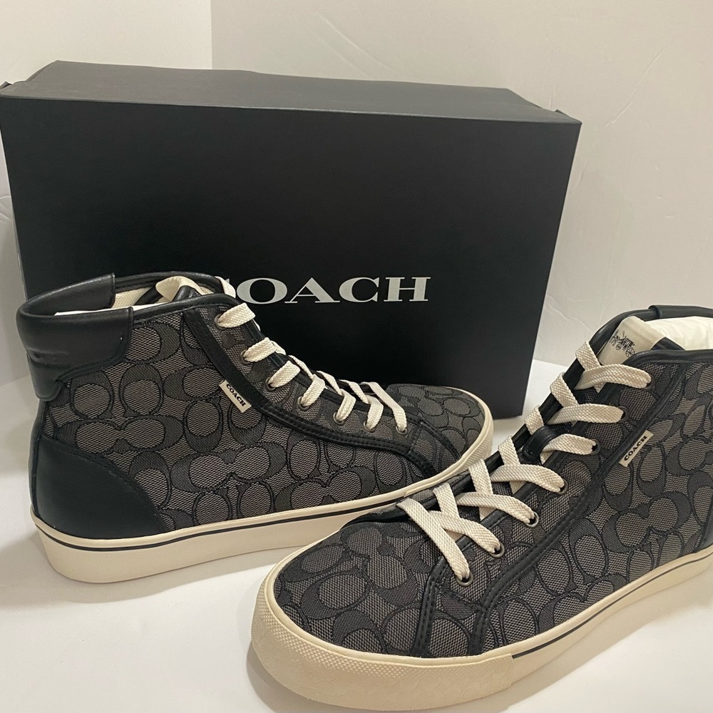 Men Coach high tops - Picture 2 of 8